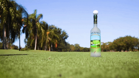 Vodka Tee In Golf Course GIF