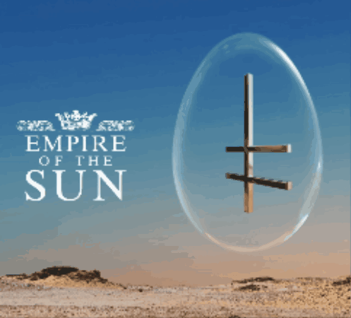 Voice Empire Poster With Microphone and Cartoon Characters