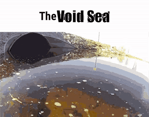 Void Sea Poster Drain Filled With Water GIF