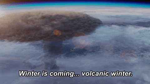 Volcanic Winter Pangea GIF