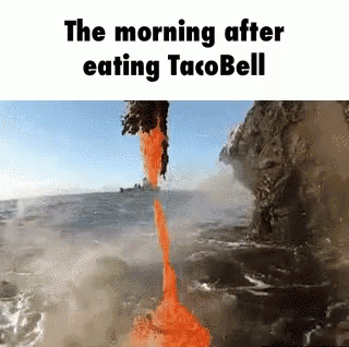 Volcano Diarrhea Meme GIF