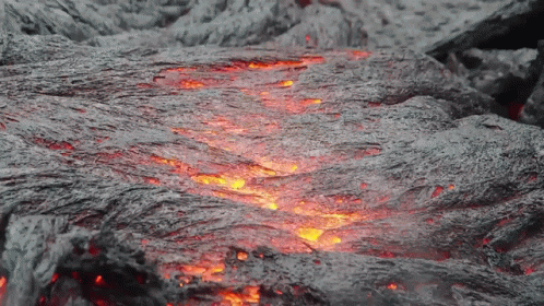 Volcano Eruption Hawaiʻi Volcanoes National Park GIF