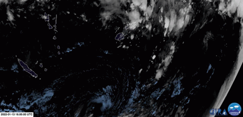 Volcano Eruption Hunga Tonga GIF