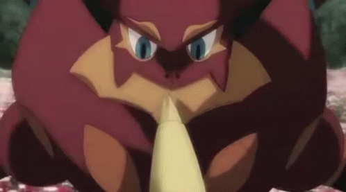 Volcano Eruption Pokemon Anime Volcanion GIF