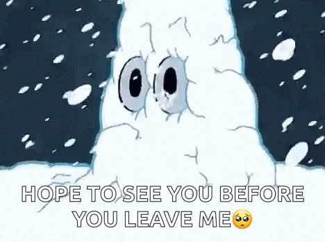 Volcano Saying Hope to See You Before You Leave Me