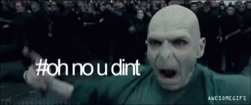 Voldemort And Funny Harry Potter GIF