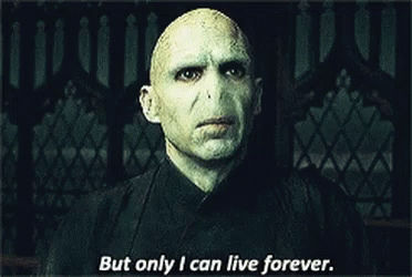 Voldemort Can Live Forever GIF