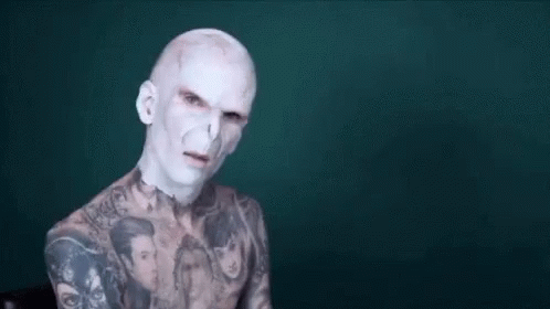 Voldemort Head Bang GIF