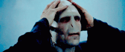 Voldemort Hearing Something GIF