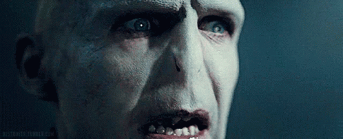 Voldemort Not Believe At What Happen GIF