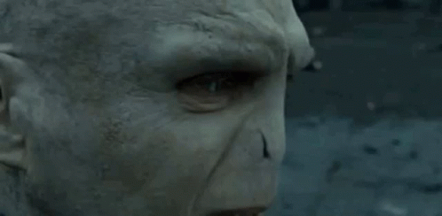 Voldemort Shocked About What Happen GIF