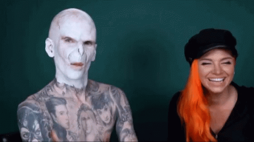 Voldemort Together With Girl GIF