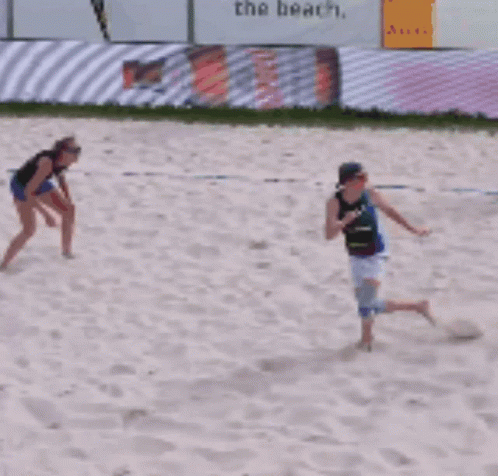 Volleyball Epic Fail Face Hit GIF