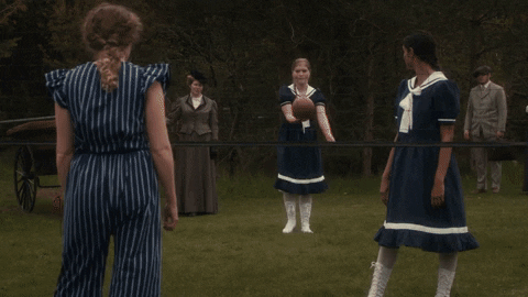 Volleyball Epic Fail Murdoch Mysteries GIF