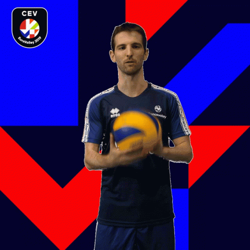 Volleyball Eurovolley Nicolas Rossard GIF