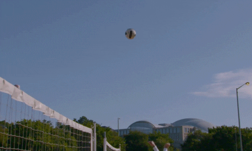 Volleyball Failed Spike Net GIF