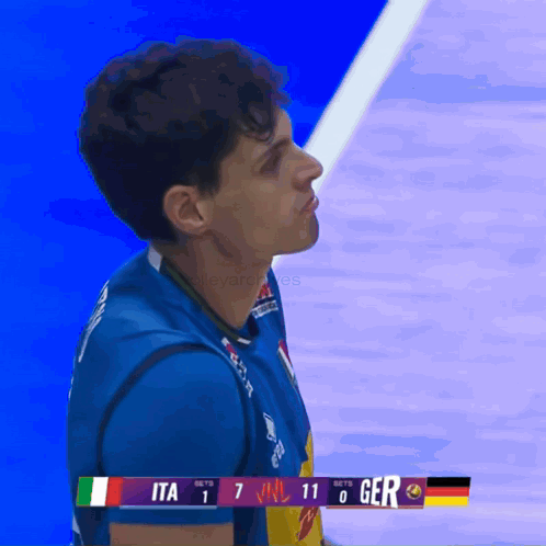 Volleyball Game Between Italy And Germany GIF