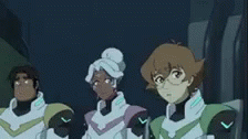 Voltron Lance And Princess Allura Friend Zone GIF