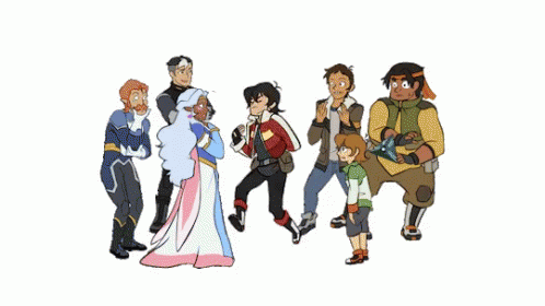 Voltron Dance Party GIF