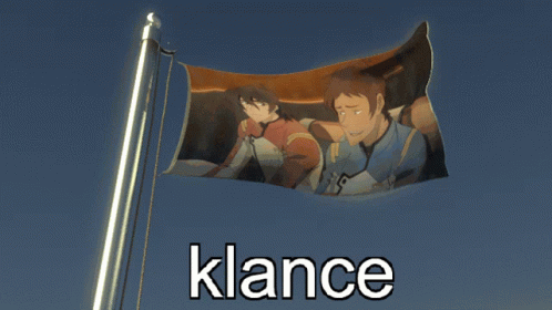 Voltron Klance Flag Anime GIF