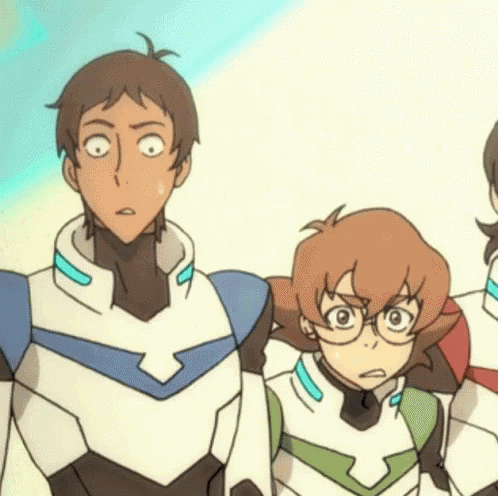 Voltron Lance Internal Screaming Anime GIF