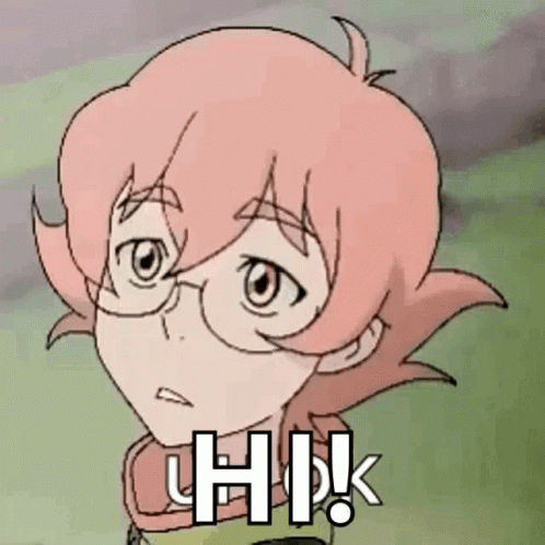 Voltron Pidge Hi Meme GIF