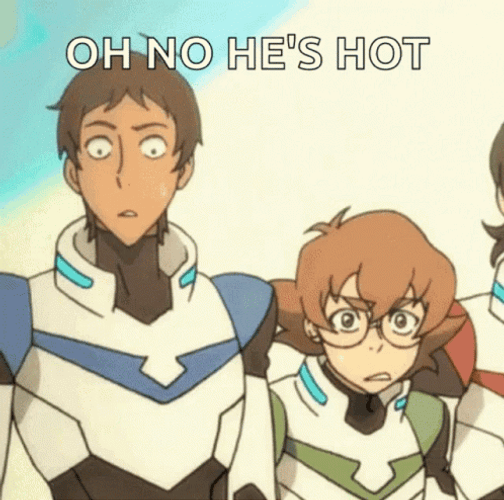 Voltron Lance Oh No Hes Hot GIF