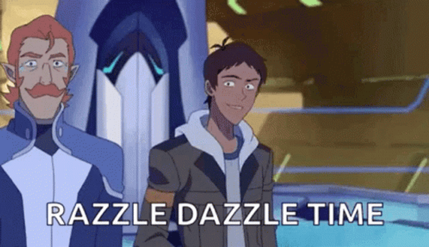 Voltron Lance Razzle Dazzle Time GIF