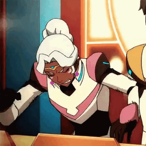 Voltron Princess Allura Angry Anime GIF