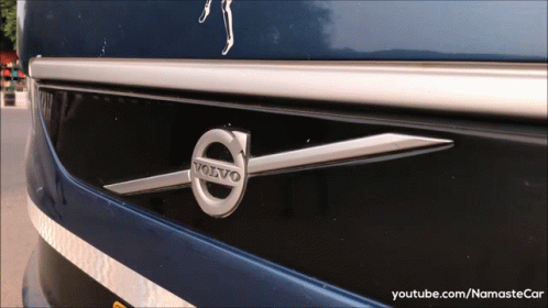 Volvo Logo Close Up GIF