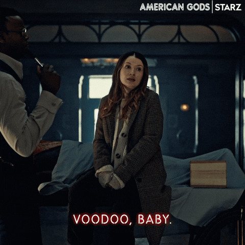 Voodoo American Gods Series Emily Browning GIF
