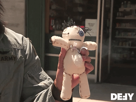 Voodoo Doll Burning Criss Angel Magic GIF