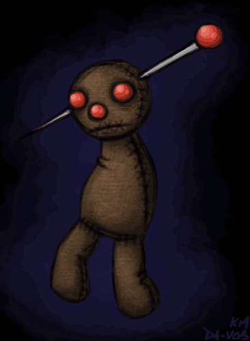 Voodoo Doll with Needle