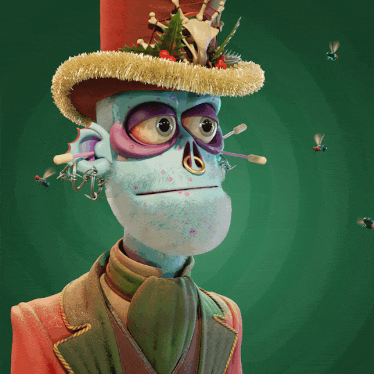 Voodoo Zombie Mad Hatter Halloween GIF