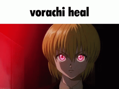 Vorachi Heal with Yellow-Haired Anime