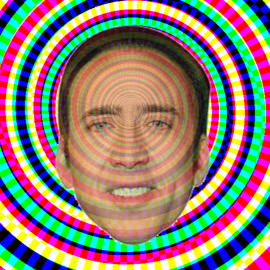 Vortex Featuring Nicolas Cage Head GIF