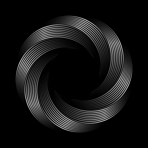 Vortex Looking Like Flower GIF