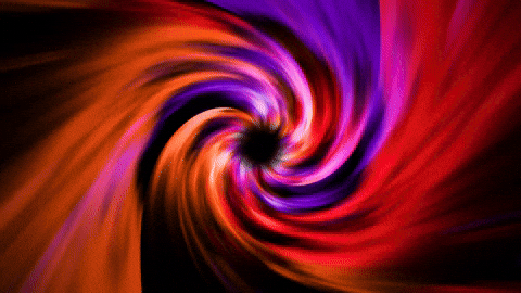 Vortex With Different Bright Colors GIF