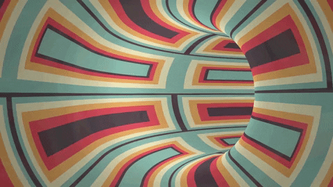 Vortex With Red Rectangle Sides GIF