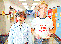 Vote For Pedro Placing Posters Napoleon Dynamite GIF