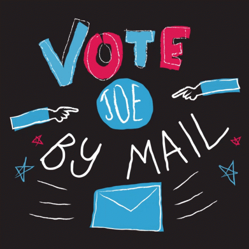 Vote Joe by Mail Poster