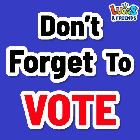 Vote Reminder Sign GIF