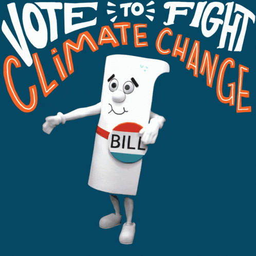 Vote To Fight Climate Change GIF