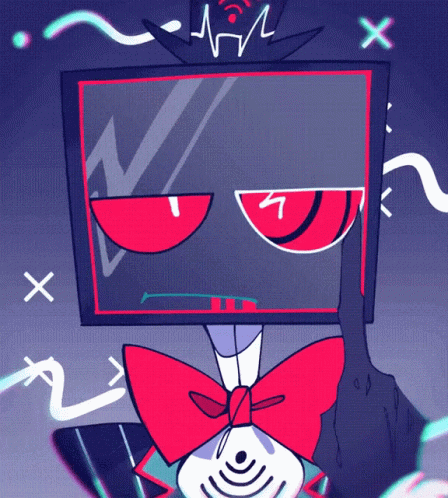 Vox Glasses Hazbin Hotel GIF