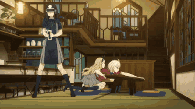 Vr Lycoris Recoil Gif GIF