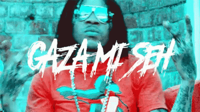 Vybz Kartel Gaza Mi Seh Pose GIF