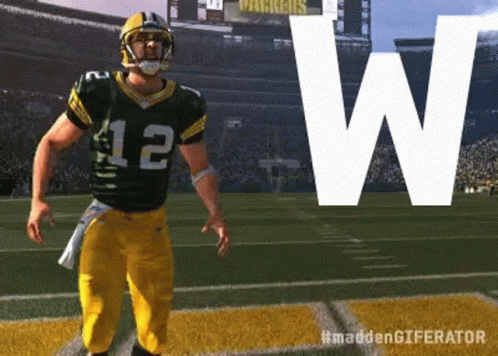 W Madden Character Animation Pose GIF
