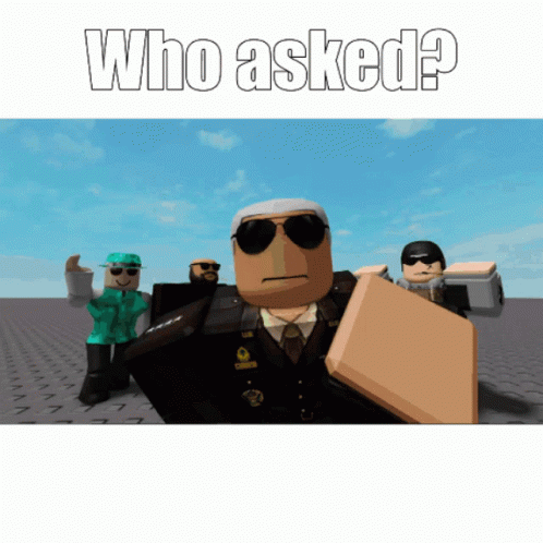 W Rizz Cocky Roblox Character Line Up GIF