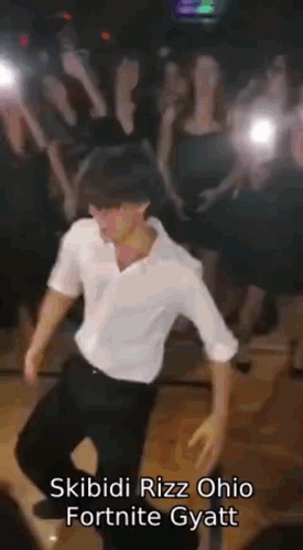 W Rizz Skibidi Fornite Dance GIF