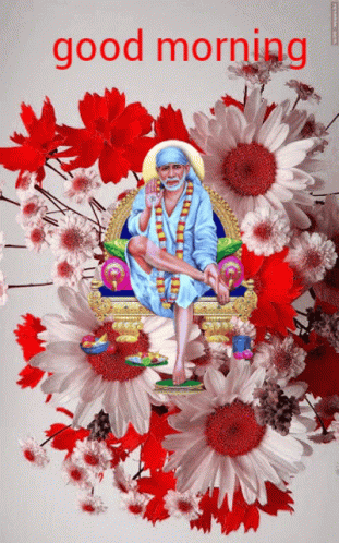 New Good Morning Sai Baba GIF